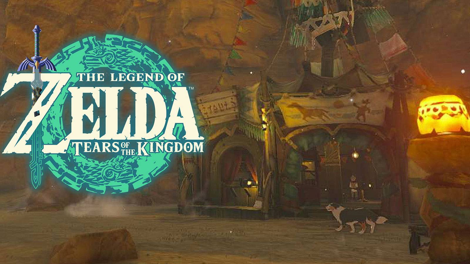 Gerudo Canyon Stable in Zelda: Tears of the Kingdom