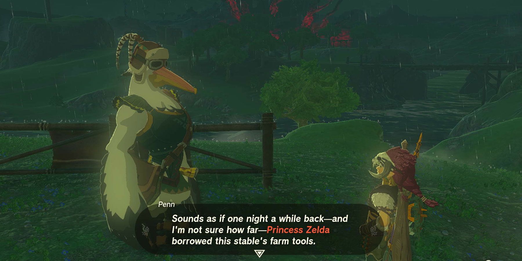 The Missing Farm Tools quest in Zelda: Tears of the Kingdom.