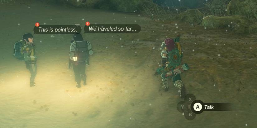 Nat and Meghyn in Tears of the Kingdom.