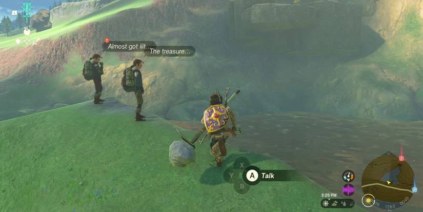 The Treasure Hunters quest in Zelda: Tears of the Kingdom.