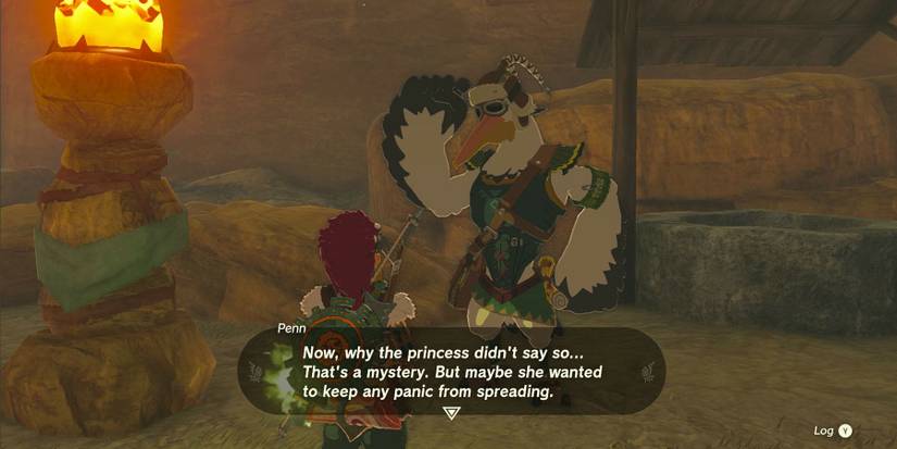 The Blocked Well quest in Zelda: Tears of the Kingdom.