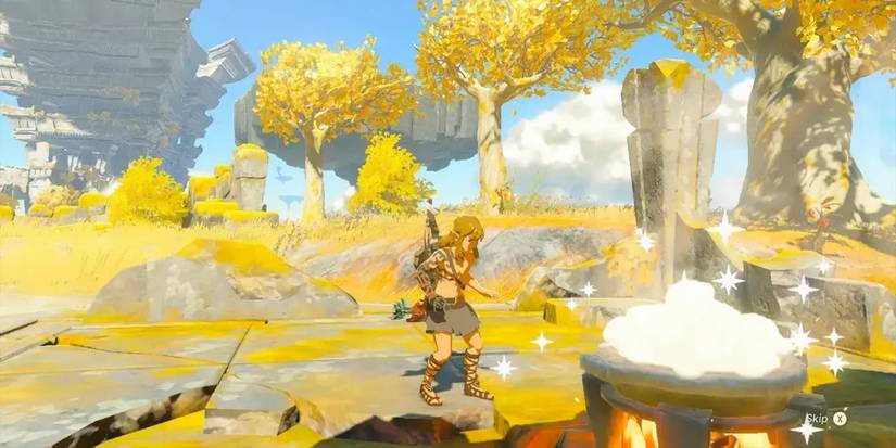 The Legend Of Zelda: Tears of the Kingdom gameplay