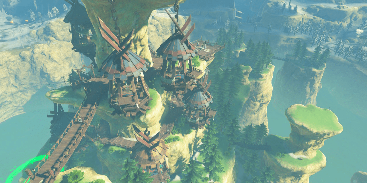 The Legend of Zelda Rito Village