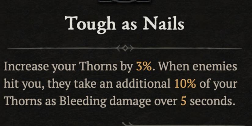 Tough as Nails Diablo 4