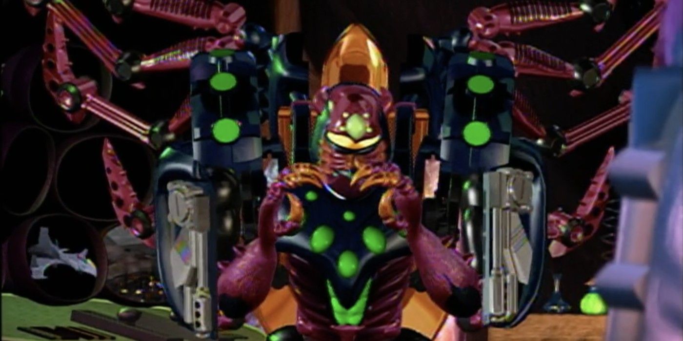 Transmetal Tarantulas In His Lab In Beast Wars