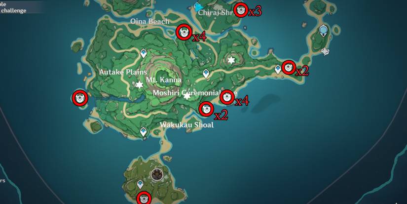 tsurumi island slime location in genshin impact