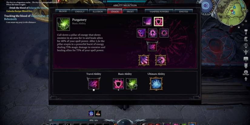 how to choose abilities v rising