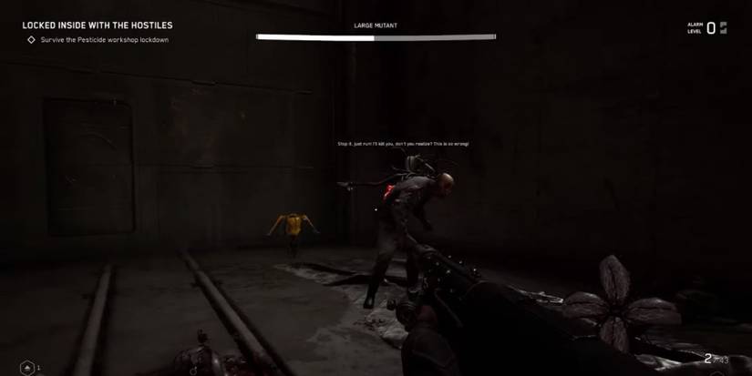 mutant boss's orange back atomic heart