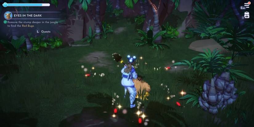where to find bugs disney dreamlight valley