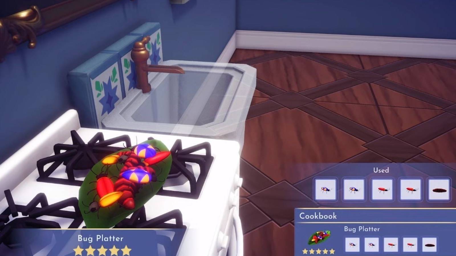 bug platter dreamlight valley