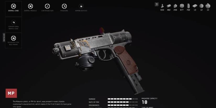 makarov pistol in atomic heart