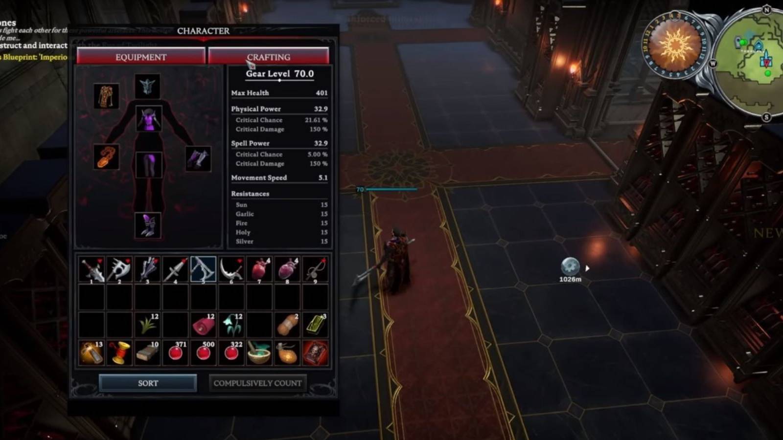 V Rising Load Out V Rising: How To Level Up Your Gear
