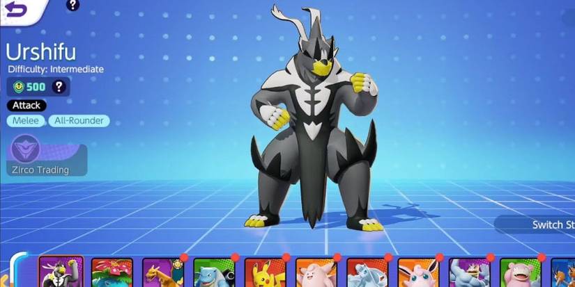 Urshifu In Pokemon Unite
