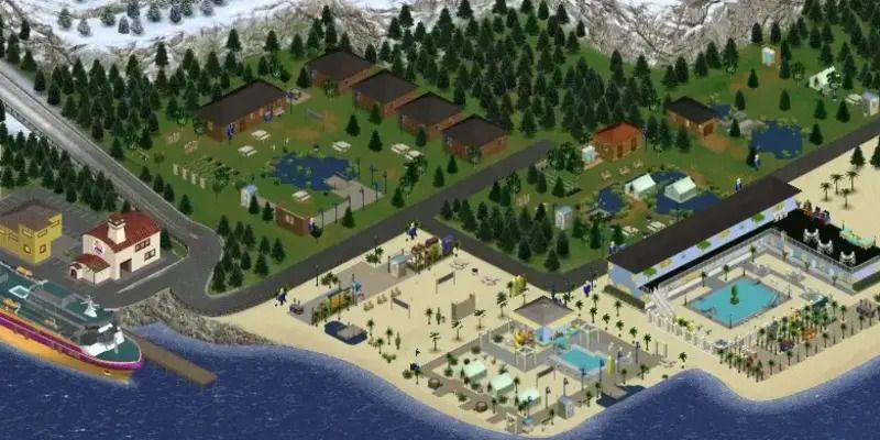 The Sims Vacation Island