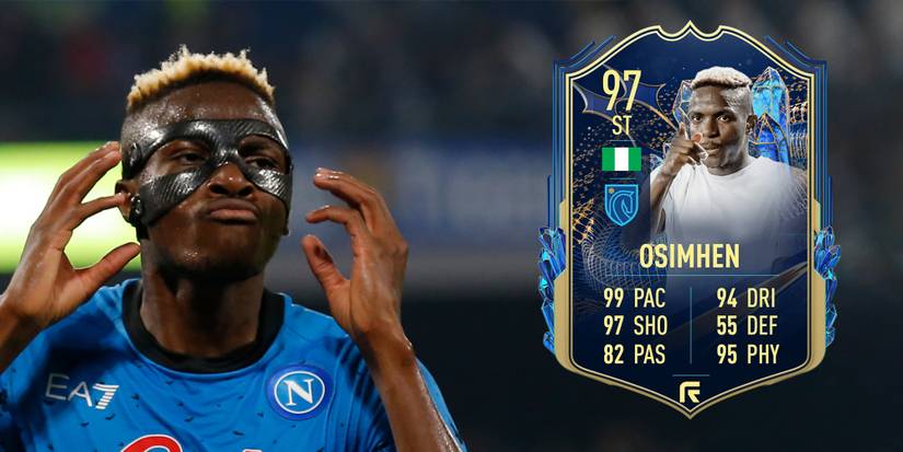 Victor Osimhen Team Of The Season Card