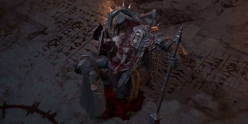 Diablo 4 Vigo Dying In Suit of Armor 