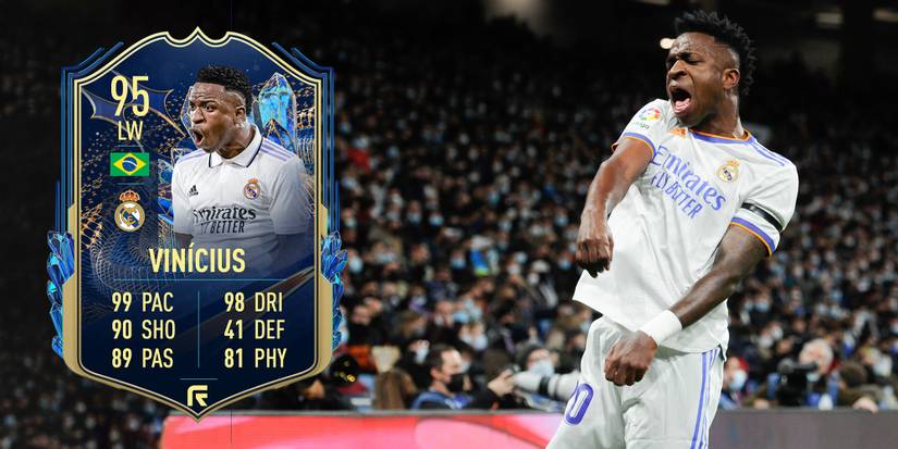 Vinicius Jr Team Of The Season Card