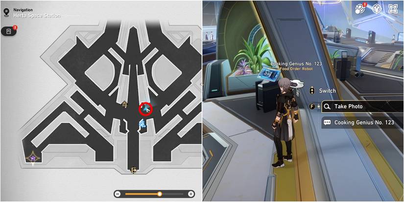 volume one access screening 2 location in honkai star rail