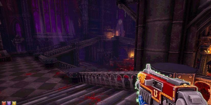 Warhammer 40000 Boltgun Left Staircase