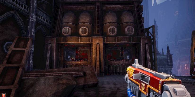 Warhammer 40000 Boltgun Left Structure