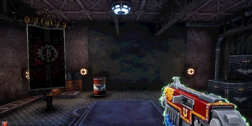 Warhammer 40000 Boltgun Secret Wall Ahead