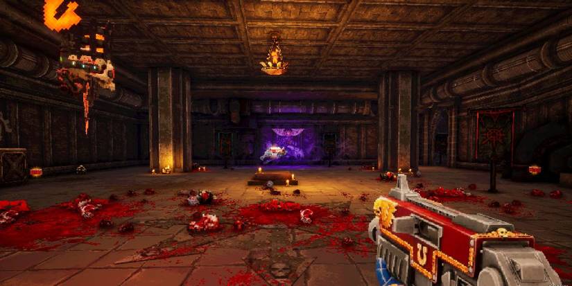 Warhammer 40000 Boltgun Shotgun Room