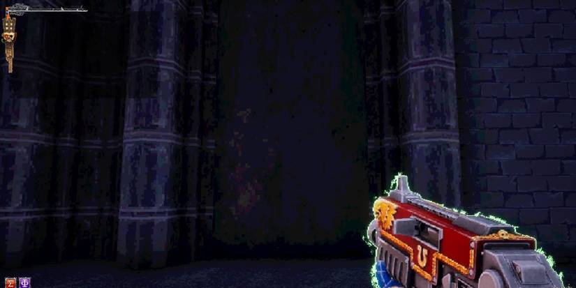 Warhammer 40000 Boltgun Suspicious Wall