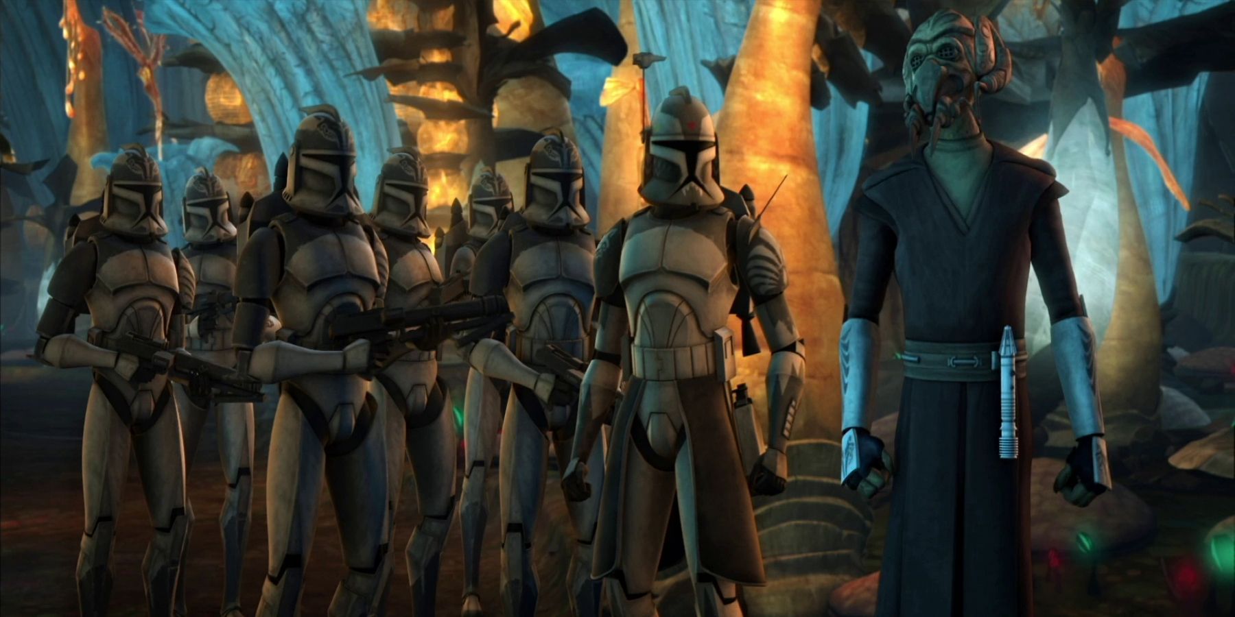 The Clone Trooper Wolfpack on Felucia