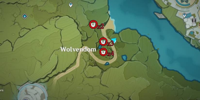 wolvendom slime location in genshin impact