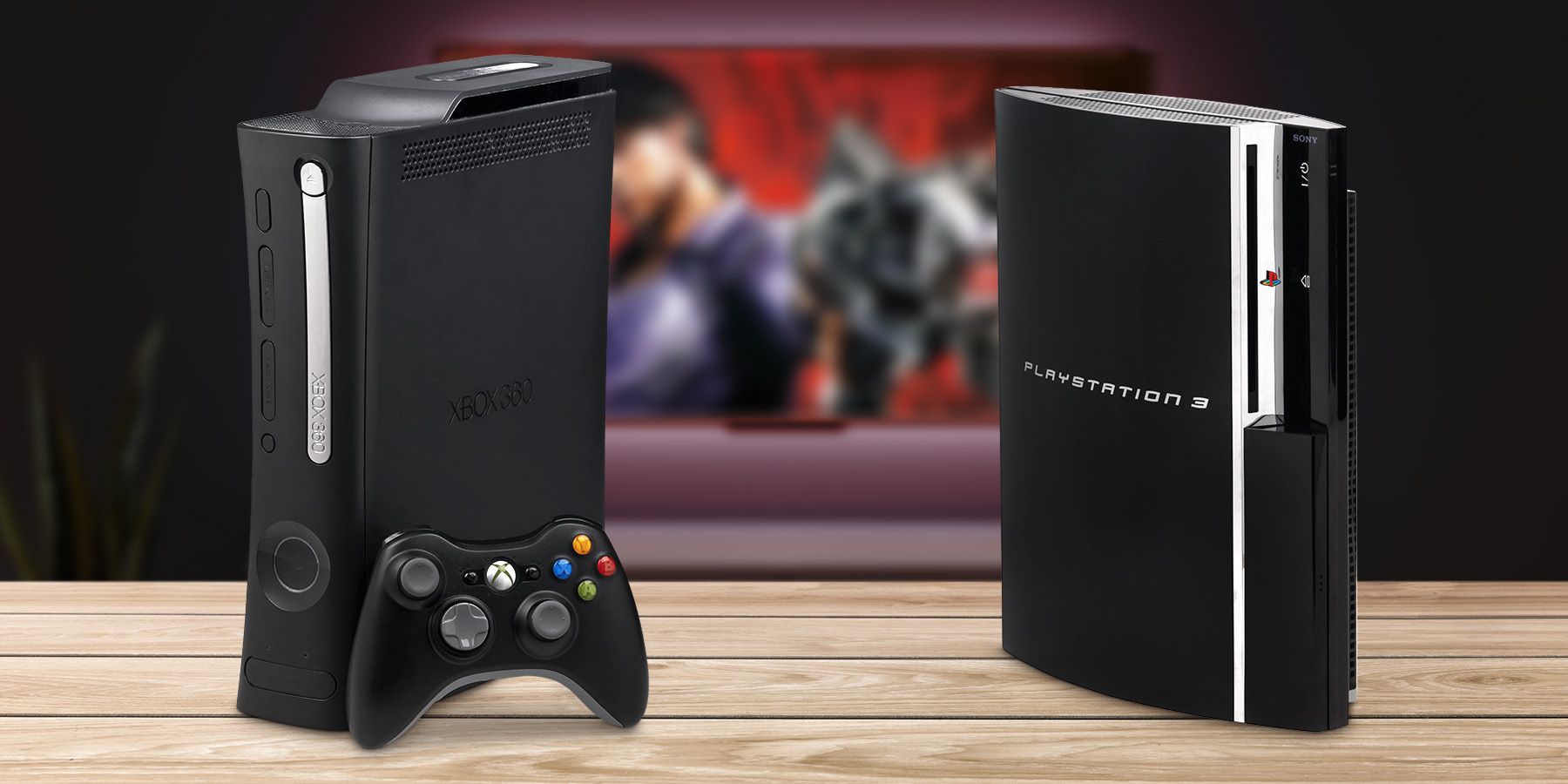 xbox 360 and ps3 console