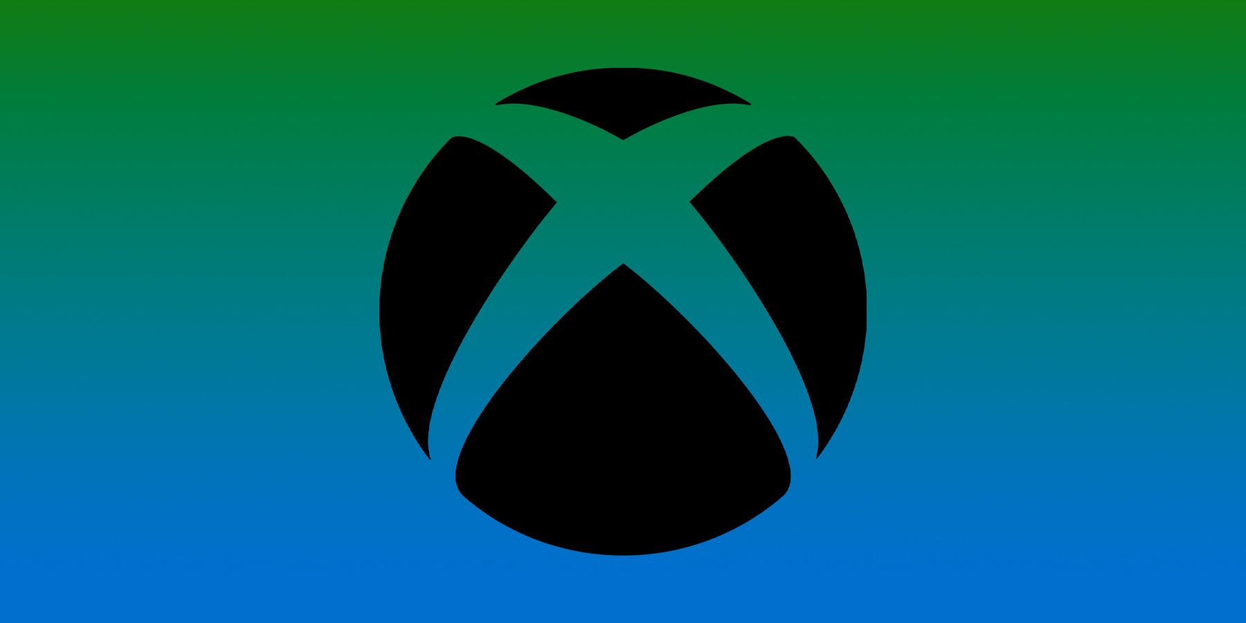xbox logo on green and playstation blue