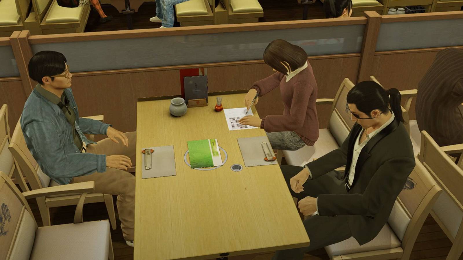 Crossed Words Substory in Yakuza 0.