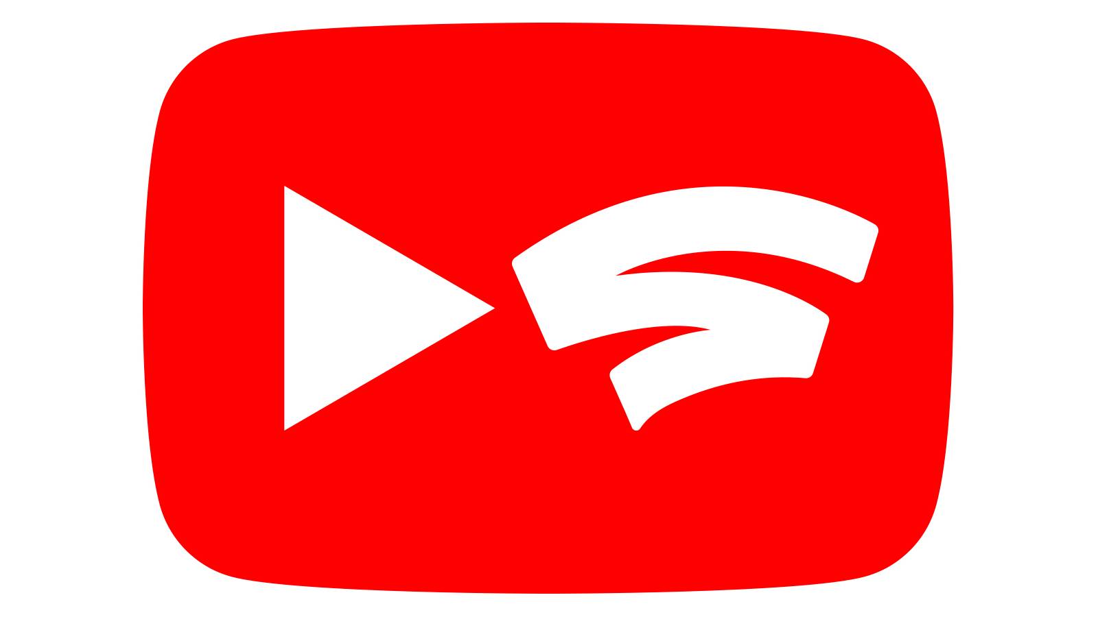 YouTube Google Stadia logos blended