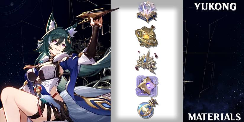 yukong upgrade materials in honkai star rail