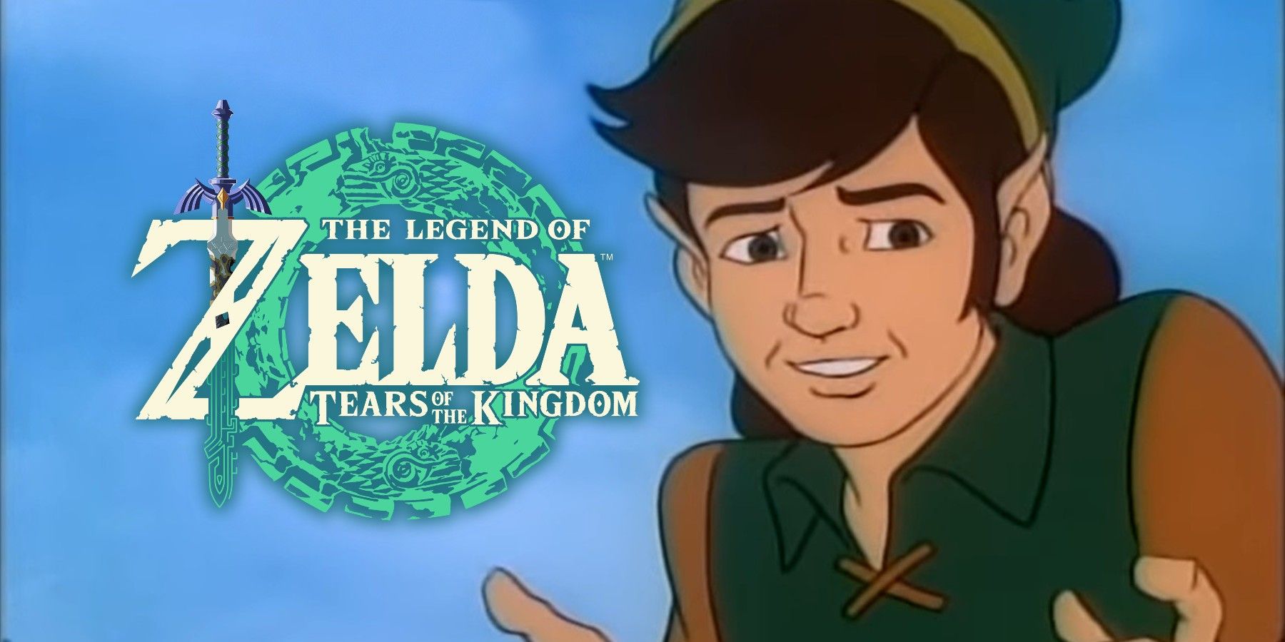 Tears Of The Kingdom Player Recreates Scene From Zelda Animated Series In The Game