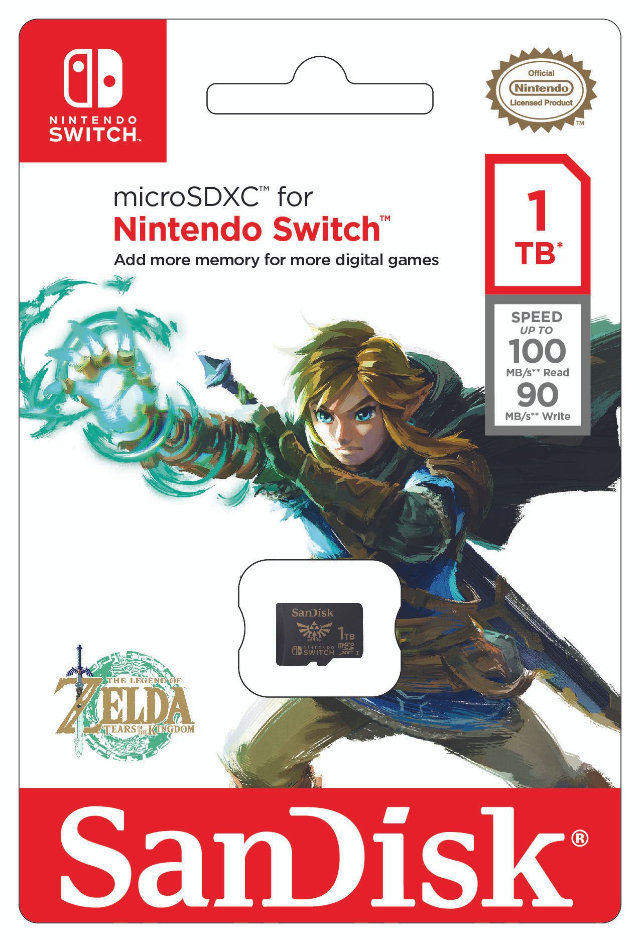 Zelda on sale sd card