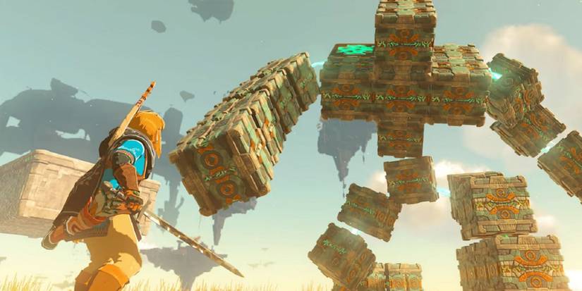 zelda tears of the kingdom golem