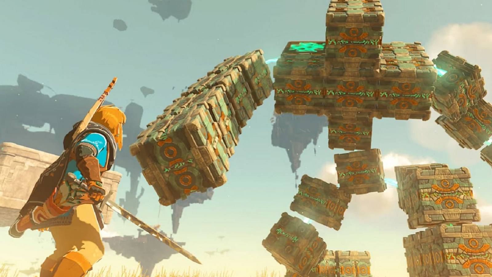 zelda tears of the kingdom golem