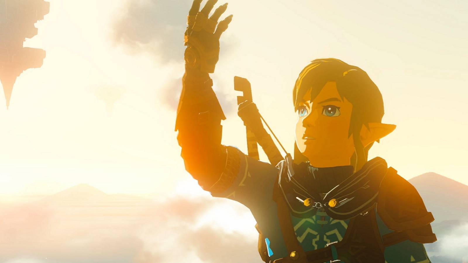 zelda tears of the kingdom link arm