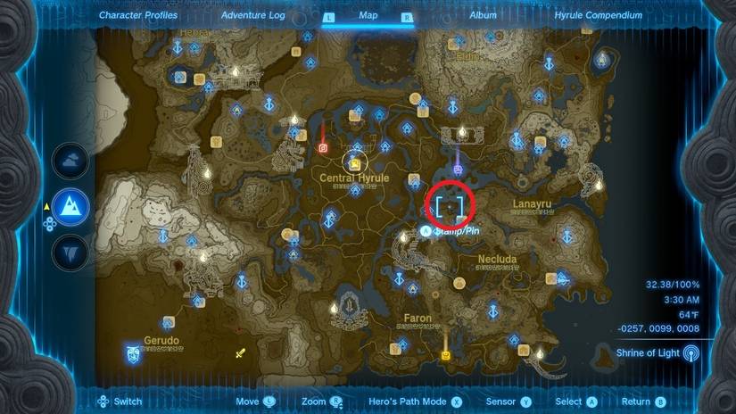 zelda tears of the kingdom rikoka hills location