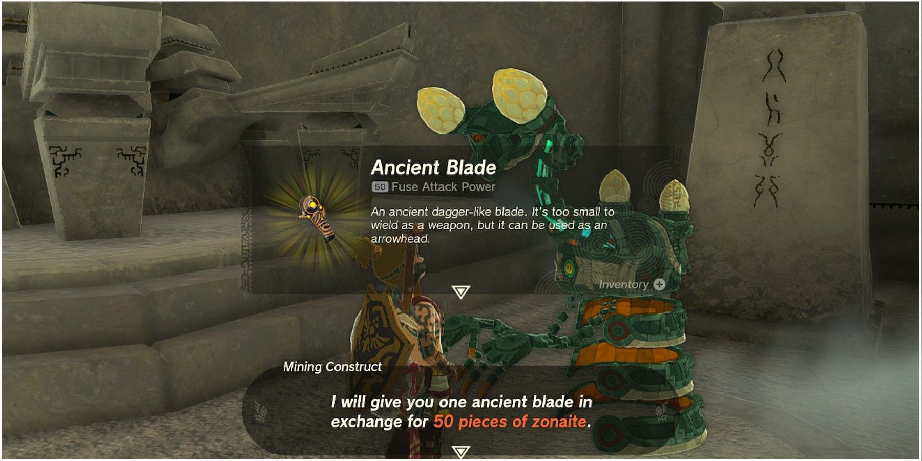 Zelda Tears of the Kingdom_Ancient Blades Below_Feature