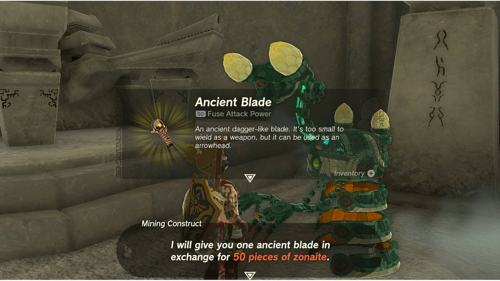 Zelda Tears of the Kingdom_Ancient Blades Below_Feature