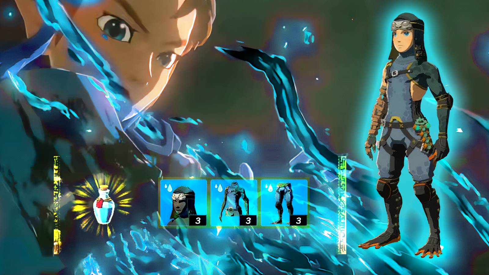 Stop Link from slipping, best gear and elixirs to keep Link well footed in Zelda: Tears of the Kingdom