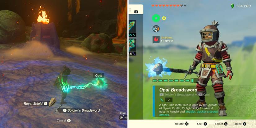 Zelda_ Tears of the Kingdom - How to Get Opals and What to do With Them weapon