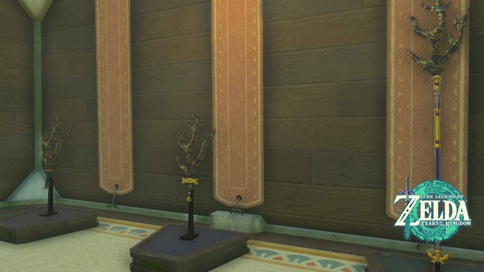 Zelda_ Tears of the Kingdom - How To Store Weapons feature