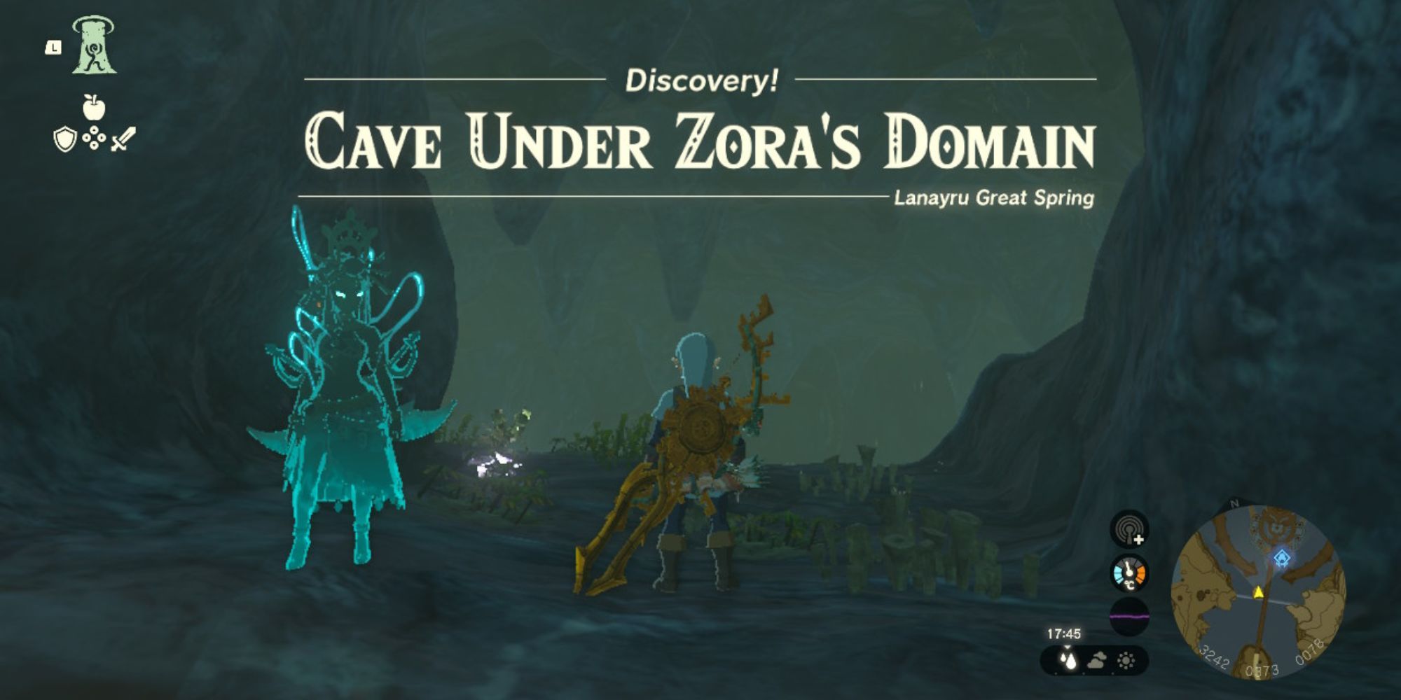 Zelda_ Tears of the Kingdom - Secret Treasure Under the Great Fish Walkthrough cave