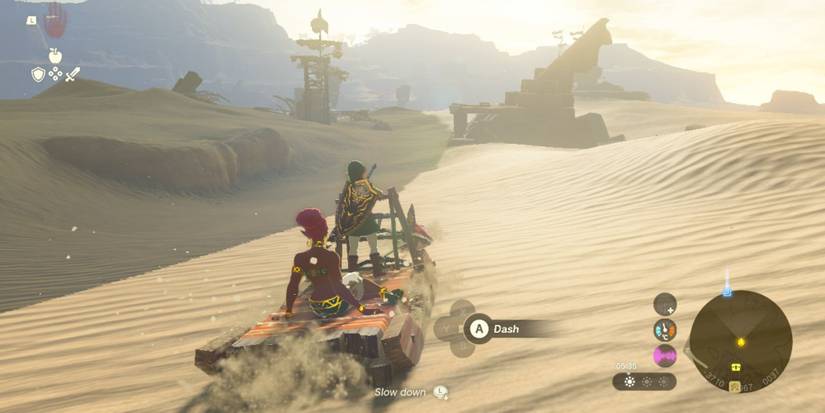 Zelda Tears of the Kingdom - To the Ruins! Walkthrough sleigh seal