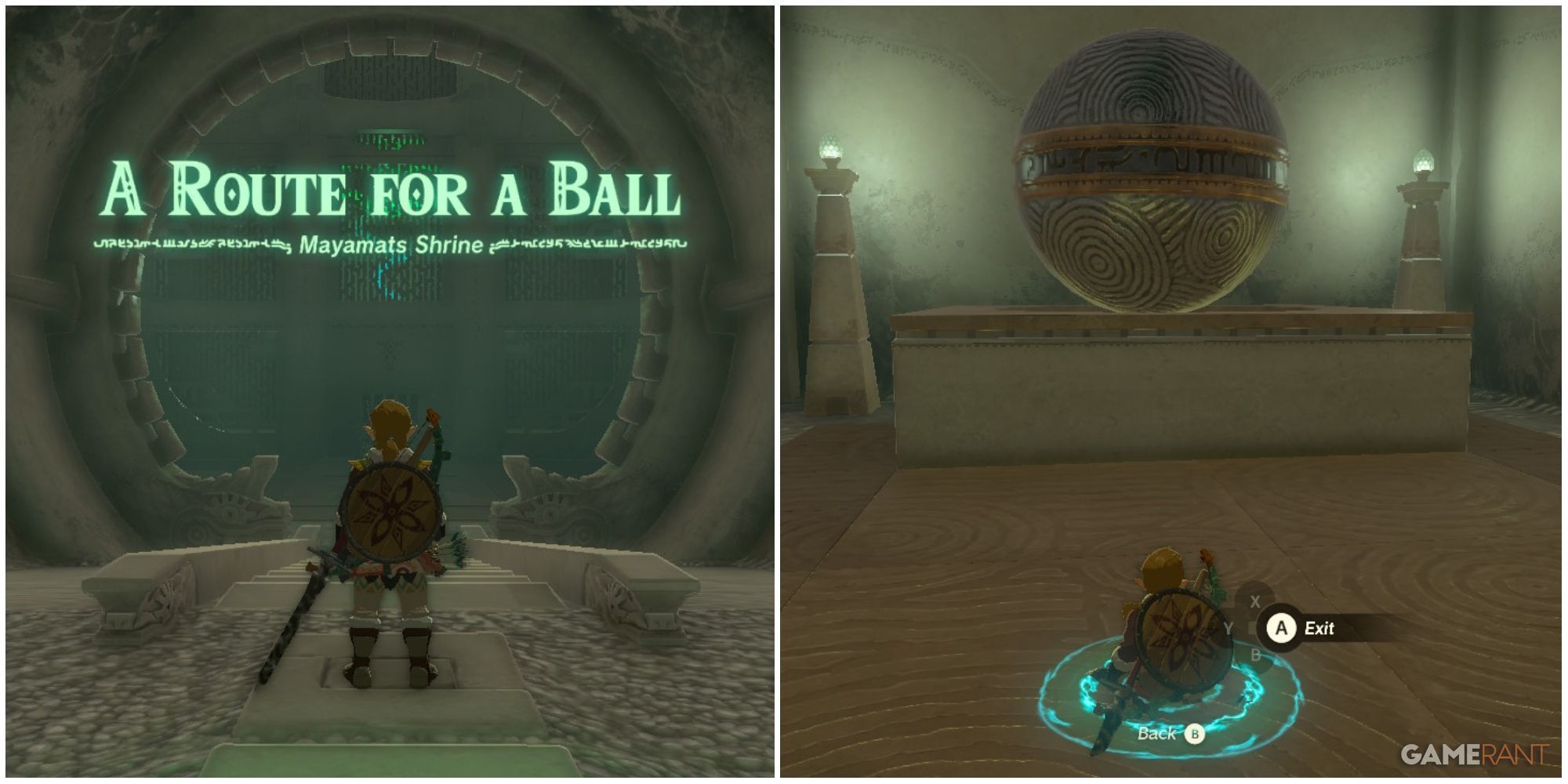 Zelda_ TotK - Mayamats Shrine Guide (A Route for a Ball)