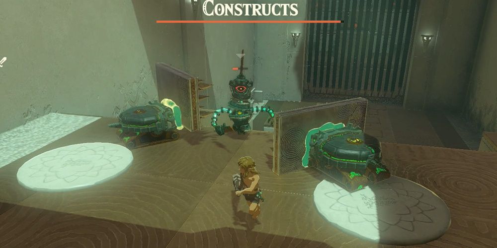 Link Attacking An Enemy By Using Two Robots