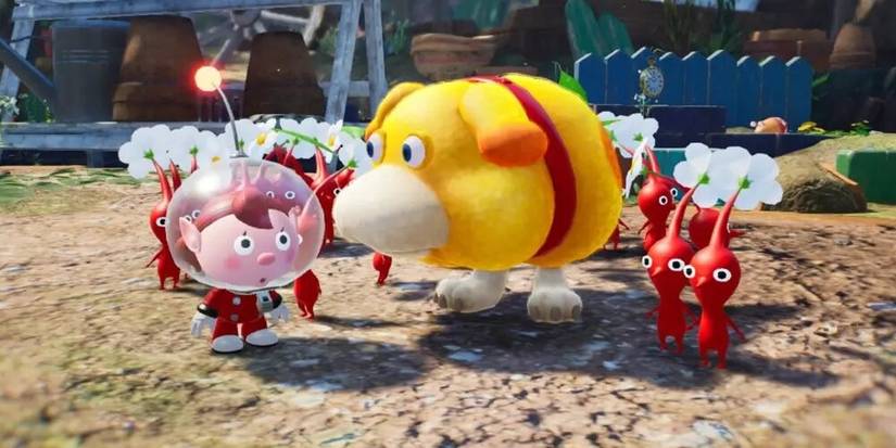 Player And Oachi In Pikmin 4